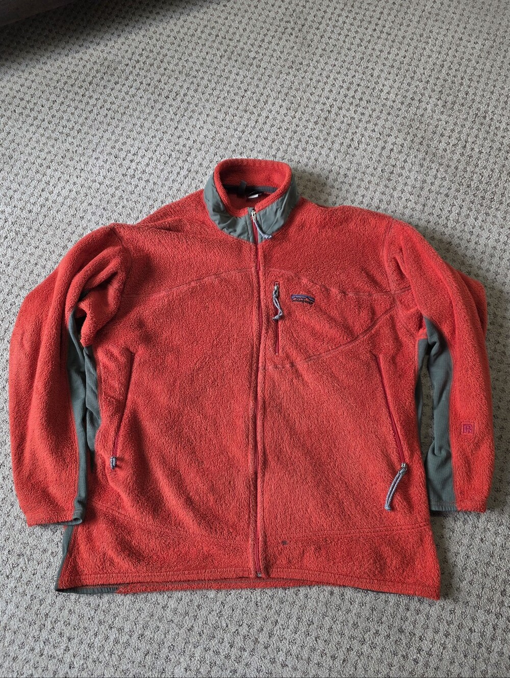 Patagonia R2 Fleece Jacket with Gray Trim